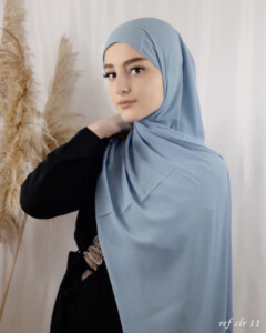 Crepe Shawl - Crepe shawl 7th sky - - Crepe shawl 7th sky 100318077 - Hijab