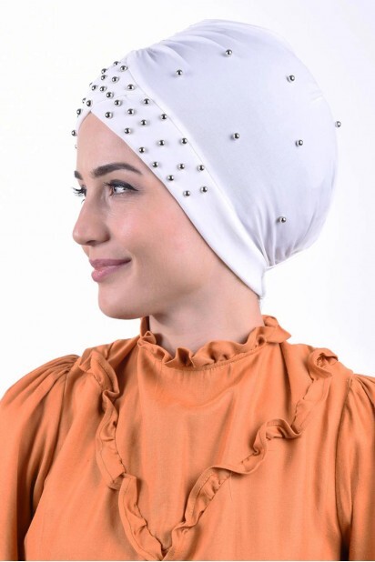 Pearl Pool Cap White