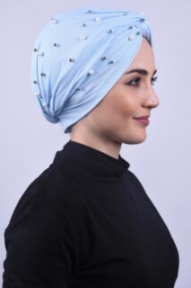 Pearls Dolama Bonnet Baby Blue - 100284971 - 