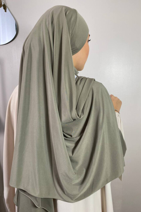 Sandy Premium - Hijab prêt à nouer vert Claire - Hijab