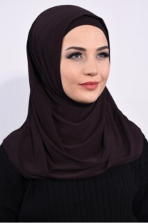 Bonnet Prayer Cover Brown - 100285130 - Hijab