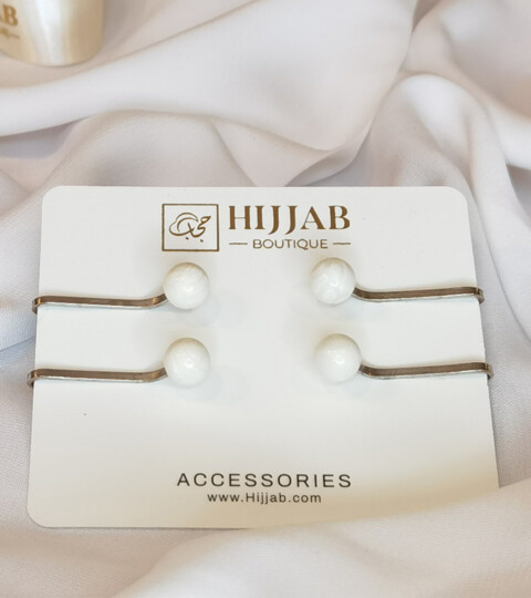 Accessories - 4 pcs Muslim Hijab Clip Scarf 100298834 - Hijab