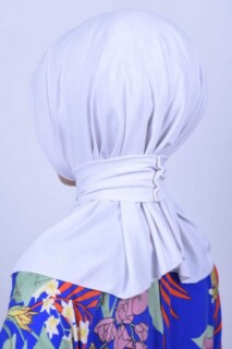 Snap Snap Foulard Châle Blanc - 