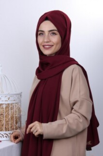Medina Silk Shawl Claret Red 100285382 - 