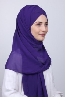 Bonnet Shawl Purple