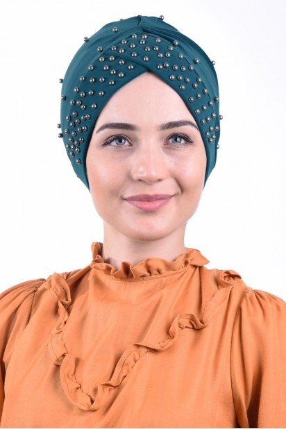 Pearly Pool Cap Petrol Blue - 100284939 - 