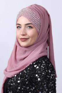 Stone Boneli Design Châle Rose Séchée - 