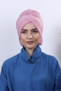 Double-Sided Bonnet Pink With Bow - 100285294 - 