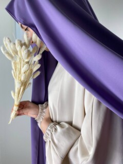 Medine Ipegi - Medina silk purple<br />MAXI XXL 250/75 CM - 