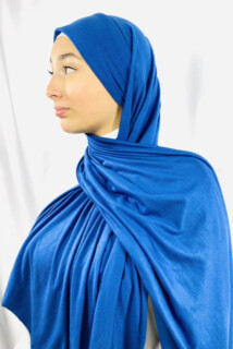 Jersey Premium - أزرق كهربائي بريميوم جيرسي - Hijab