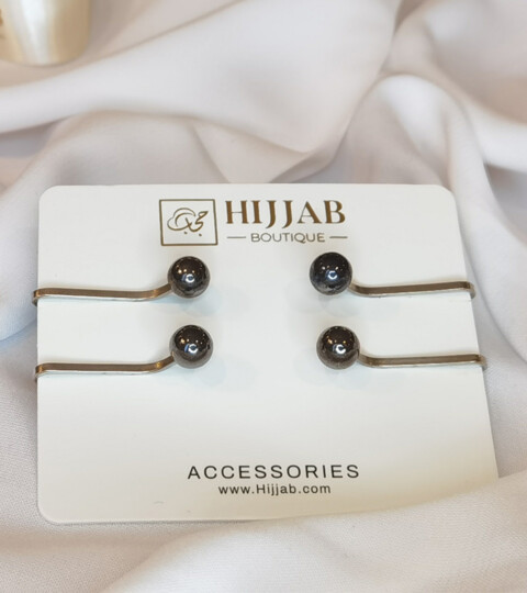 Hijab Clips - 4 pcs Muslim Hijab Clip Scarf 100298838 - Hijab