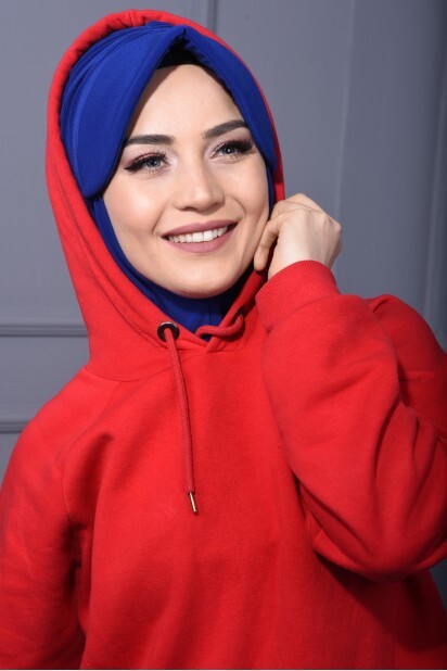 Sports Hat Scarf Sax - 100285645 - 