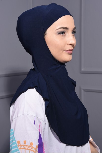 Col Hijab Marine - 