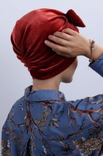Velvet Bow Tile Bonnet - 100283039 - 