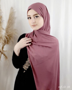 Crepe Shawl - Crepe shawl Marshmallow - - Crepe shawl Marshmallow 100318086 - Hijab