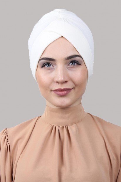 Buckled Double-Sided Bonnet Ecru - 100285171 - 