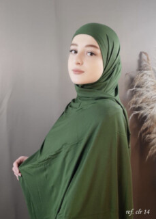 Shawls - جيرسي بريميوم - الحناء - Hijab