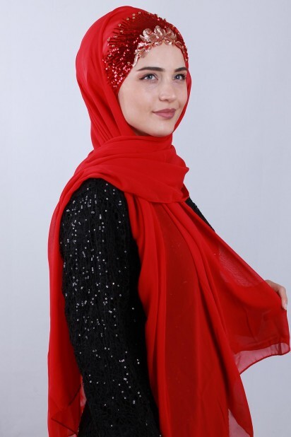 Design Princess Shawl Red