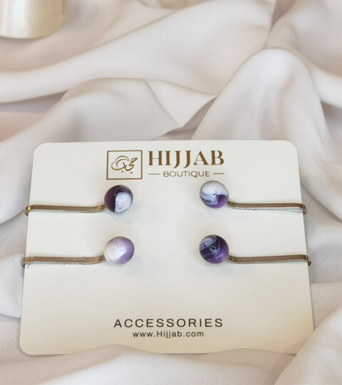 4 pcs Muslim Hijab Clip Scarf 100298812 - 