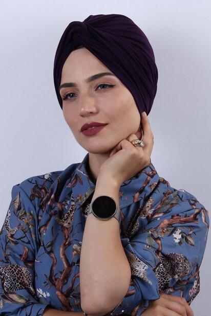 دولاما بونيه أرجواني - Hijab