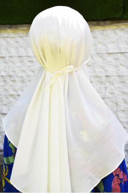 Nowa Tie Hijab Ecru - 100285438 - 