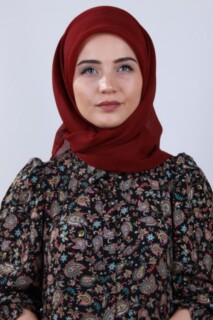 Esharp - Princess Scarf Claret Red - 100282831 - Hijab