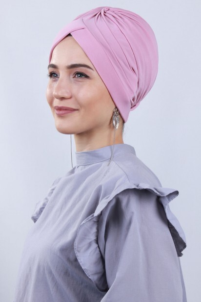 Nevrulu Double-Sided Bonnet Powder Pink - 100285430 - 