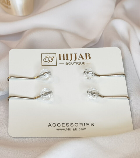 Hijab Clips - 4 pcs Muslim Hijab Clip Scarf 100298841 - Hijab