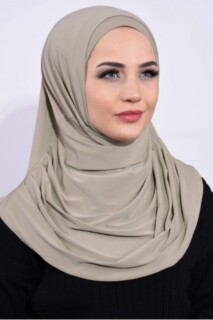 Bonnet Prayer Cover Open Mink - 100285120 - Hijab
