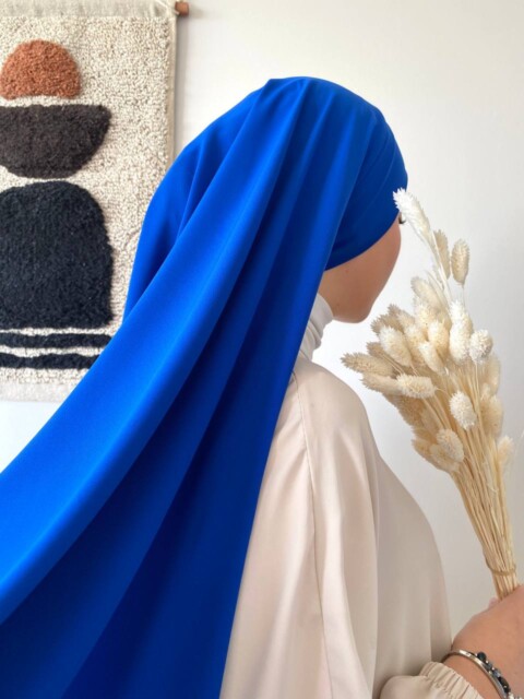 Ready To Wear - Hijab PAE - Bleu saphir - Hijab