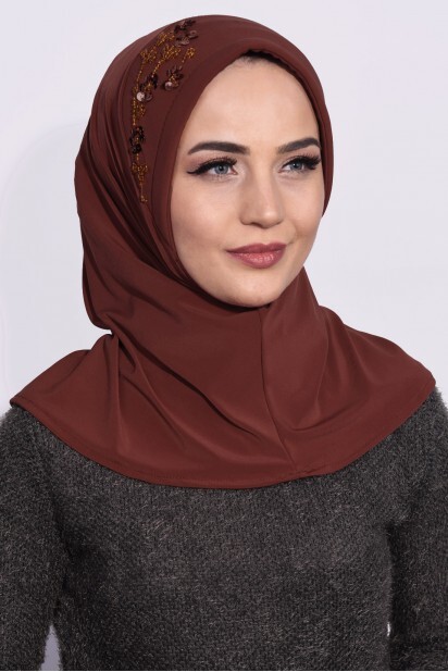 Practical Sequin Hijab Tile - 100285505 - 
