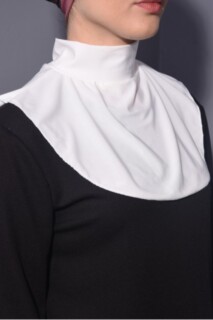 Col Hijab à boutons-pression - 