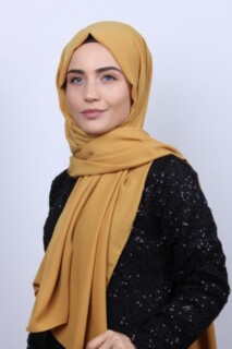 Medina Silk Shawl Mustard Yellow 100285388 - 