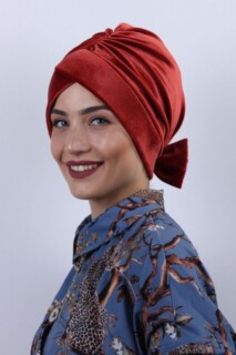 Velvet Bow Tile Bonnet - 100283039 - 