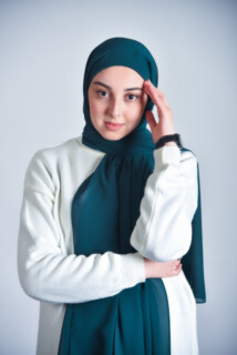 Popular - Shawl with bonnet 100255213 - Hijab