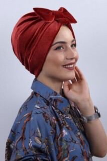 Papyon Model Style - Bonnet en velours à carreaux - Hijab