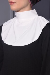 Col Hijab à boutons-pression - 