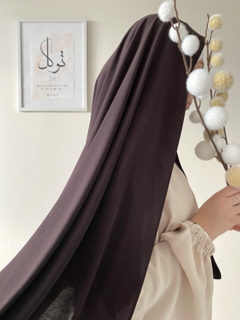 Maxi jersey sandy hijjab®️ creation - Brown 100357918 - 