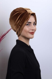 Velvet 3-Striped Bonnet Bronze - 100283001 - 