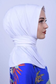Snap Snap Foulard Châle Blanc - 