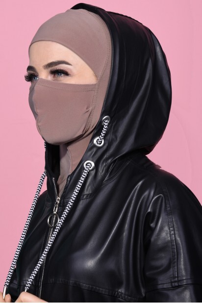 Vison d'extérieur Hijab de sport masqué - 
