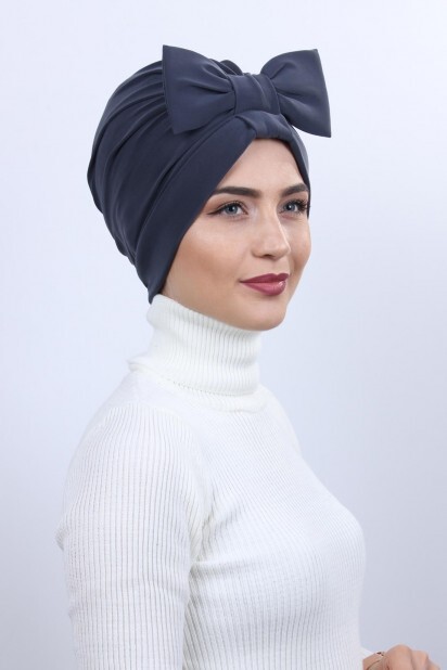 Double Sided Bonnet Smoked Bow - 100285280 - 