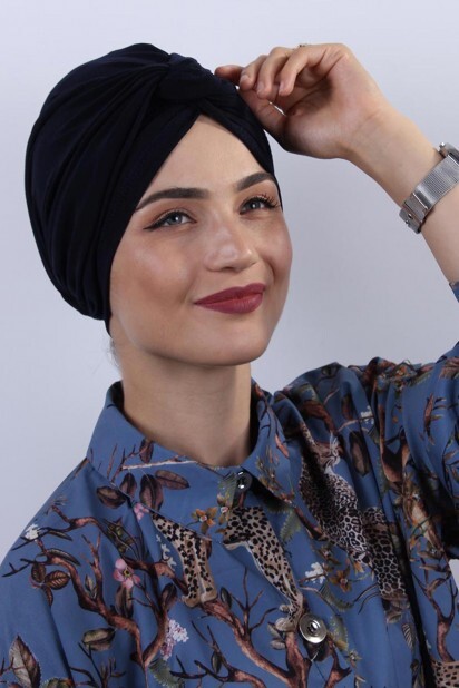 دولاما بونيه أزرق كحلي - Hijab