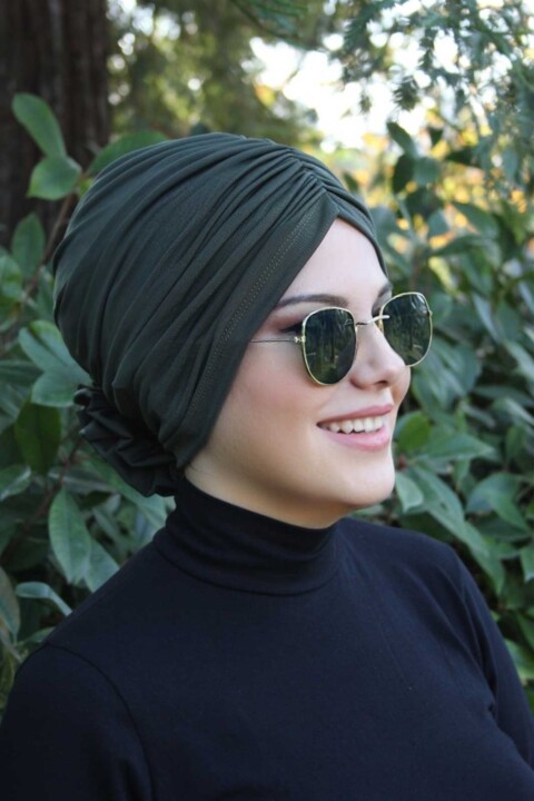 روز بونيه - كاكي - Hijab