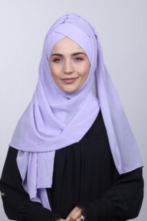 Bonnet Shawl Lilac - 100285158 - Hijab