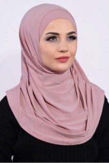 مسحوق غطاء الصلاة بونيه وردي - Hijab