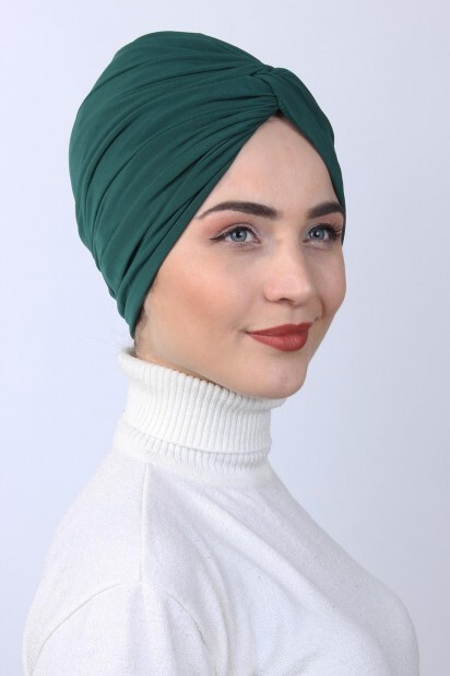 Knot Bone Emerald Green