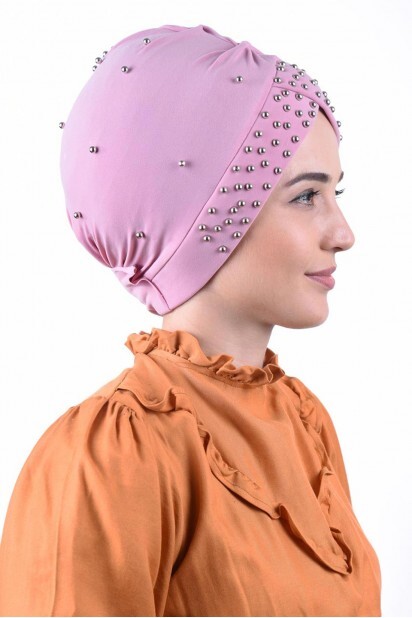 Pearly Pool Cap Powder Pink