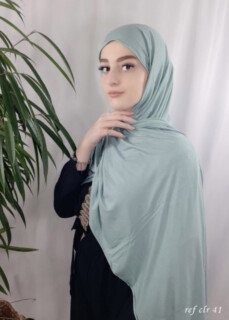 Cotton Shawl - Jersey Premium - Bora Bora 100318194 - Hijab