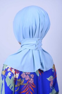  شال أزرق فاتح - 